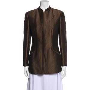 ARMANI COLLEZIONI Brown Evening Jacket MEDIUM